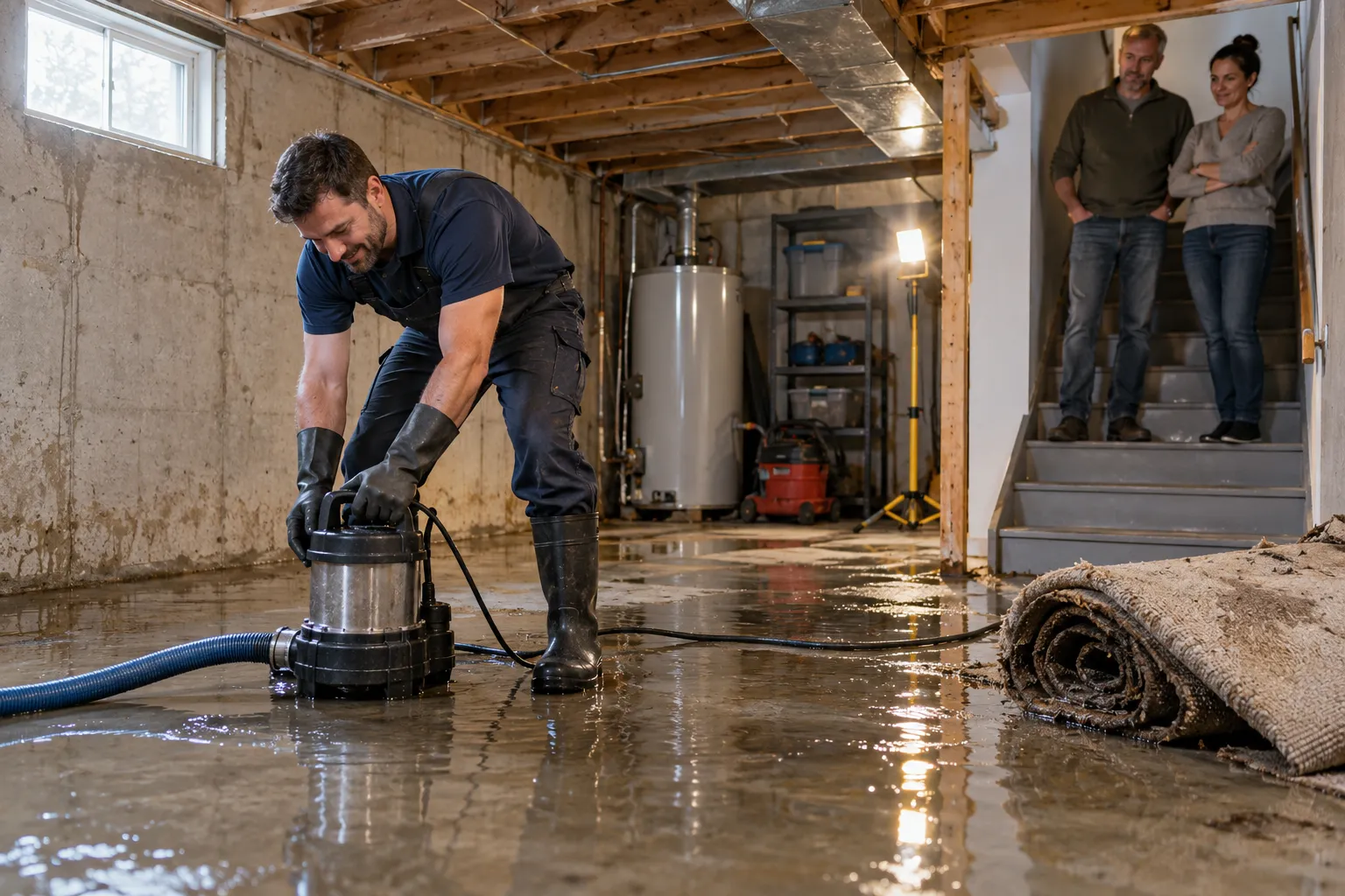 Flooded Basement Cleanup in Indianapolis, IN