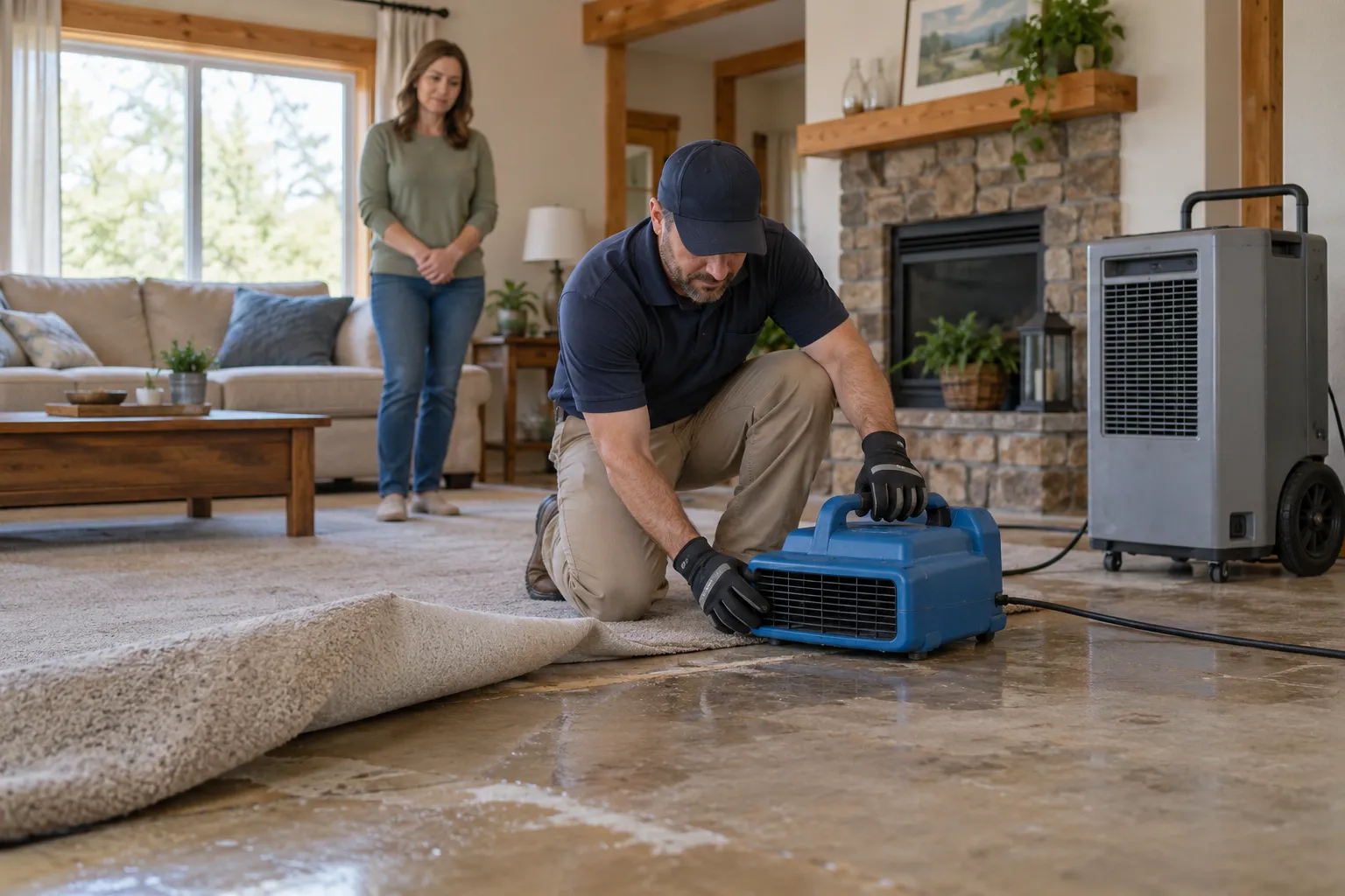 Water Extraction & Structural Drying in Indianapolis, IN